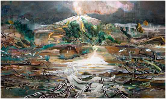 نمایشگاه نقاشی امید حلاج در نگارستان آن