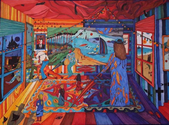 نقاشی های مجتبی تقوایی