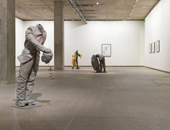 نمایشگاه مجسمه‌های خوان مونوز در گالری گودمن